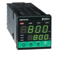 800V - Controlador PID para válvulas motorizadas, 1/16 DIN