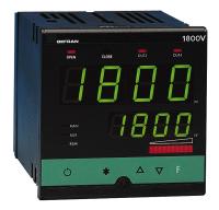 1800V - Controlador para válvulas motorizadas, 1/4 DIN
