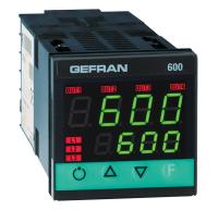 600 - Controlador PID, 1/16 DIN