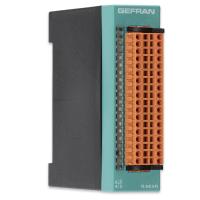 R-MIXR - Módulo com 8 entradas + 8 saídas digitais/4 relés + 4 entradas + 2 saídas analógicas 16 Bit + 2 CT