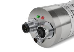 IK4-P - Saída digital ProfBus de flange roscada e haste de aço inoxidável