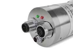 IK4-P - Saída digital ProfBus de flange roscada e haste de aço inoxidável