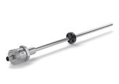 Magnetostritivos - Saídas analógicas de dimensão compacta, flange roscada e haste de aço inoxidável