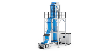 A extrusora de filme plástico