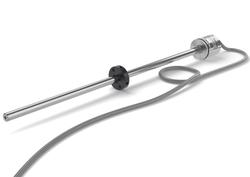 RK-2 - Saídas analógicas de dimensão compacta, cabeça flangeada e haste de aço inoxidável